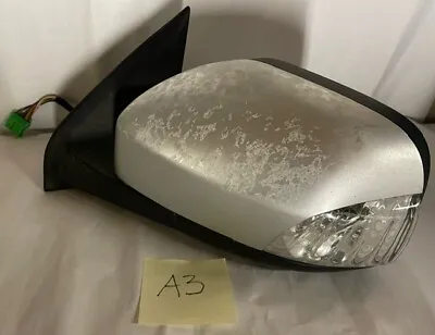 2007-2014 Volvo XC90 Left Door Mirror Manual Fold No BLIS Silver Paint Pitts OEM • $95