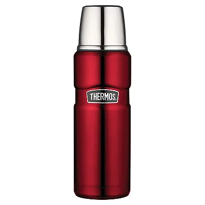 $32.95 • Buy  THERMOS Stainless King 16oz 470ml Vacuum Insulated Beverage Bottle Flask Red!