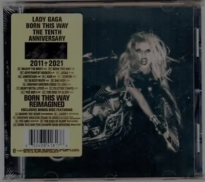 Lady Gaga Born This Way 10th Anniversary [2-CD] (New/Sealed) • £7.45