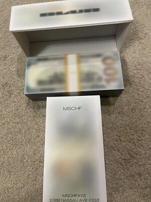 $10 • Buy MSCHF Blur $100 USD Benjamin Stack • Money Currency Prop Fake Dollar Bills