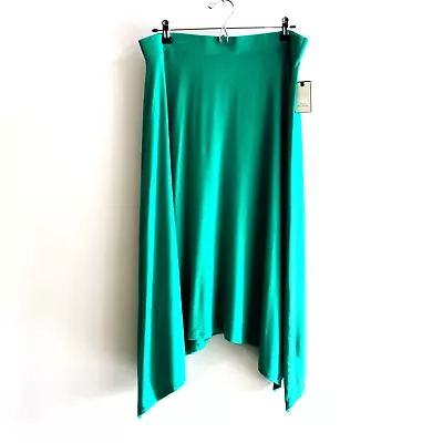 Dana Buchman Women's Green Maxi Skirt Size L • $29.99