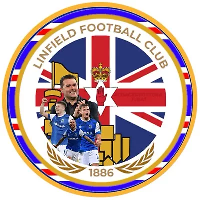 LINFIELD Pin Badges • £3