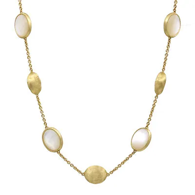 Marco Bicego Siviglia Limited Edition Necklace Mother Of Pearl Beads Stations • $2650