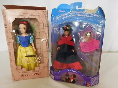 Disney Musical Classics Mary Poppins Doll Rare Disney Store Snow White 1994 New • $33.02