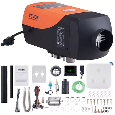 VEVOR Diesel Air Heater 12V 2KW LCD Display Remote Control For Car Bus RV Indoor • $135.99