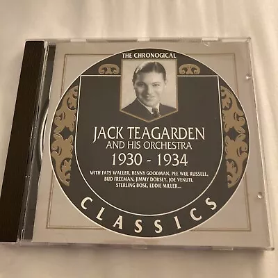 1930-1934 Chronological By Jack Teagarden (CD 1993 Classics) • $15