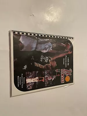 Umass Massachusetts 1995-96 Postseason Guide Marcus Camby Cover • $24.56