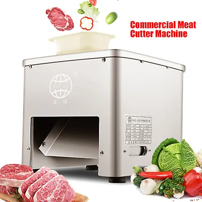 160kg Commercial Electric Meat Cutting Cutter Machine Slicer Dicer Sharp Blade • $189.05