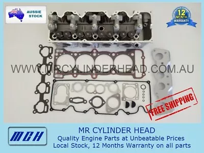 Assembled Cylinder Head Kit For Mazda G6 B2600 Ford Courier Raider 2.6L 4cyl VRS • $768.09