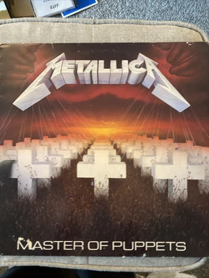 £29 • Buy Metallica Master Of Puppets 12 Inch Vinyl￼ 1986