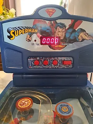Superman  Saving The World  Deluxe Edition  Extremely Rare  Mini Pinball Machine • $111