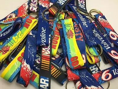 Nascar Key Rings Vintage Keychain Key Ring Set Lot Of 10 Pc • $10