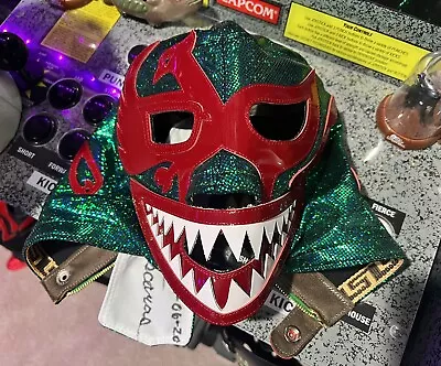 Professional Mil Mascaras Lucha Libre Wrestling Mask - Megadolon Fusion Edition • $400