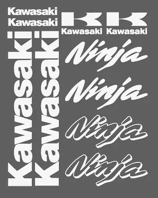 Kawasaki Ninja Style Decal / Vinyl / Stickers Set • £8.99