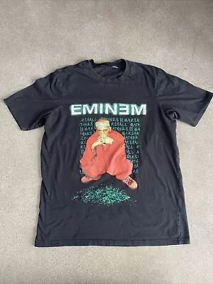 Eminem Black T-shirt Size Large • $14