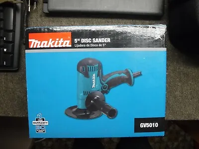 *NEW* Makita 5  Corded Lightweight Compact Disc Sander GV5010 • $89.95