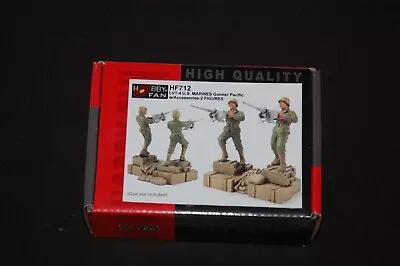 Hobby Fan 1/35 HF-712 WWII LVT-4 US Marines Gunner (Pacific War) - 2 Figures US • $68.37