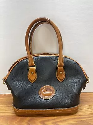 Vintage Dooney & Bourke Black All Weather Leather Shoulder Bag • $39.97