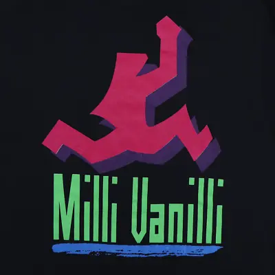 1990 Milli Vanilli Shirt Unisex S-234XL Black Shirt NG2021 • $21.84