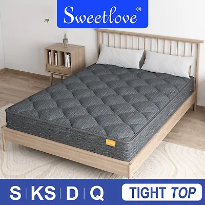 $99 • Buy Sweetlove Mattress Spring Queen Double King Single Bed Foam Medium Firm