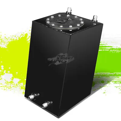 3 Gallon Lightweight Black Aluminum Bottom Feed Gas Fuel Cell Tank 8 X8 X13  • $94.99