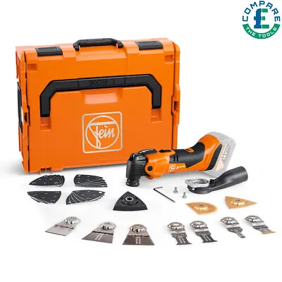 £220.98 • Buy Fein 71293863000 AMM500 Plus AS 18V Brushless Multi Tool With Accessories & Case