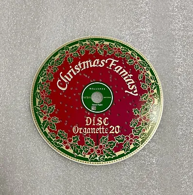 Christmas Fantasy Disc Organette For Rhythm Wall Clock • $150