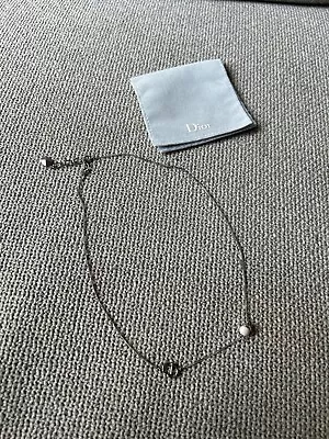 Dior Logo Necklace  • £135