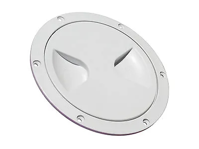 £11.45 • Buy WHITE PLASTIC ACCESS ROUND INSPECTION HATCH 8  DECK (260MM) Boat Motorhome