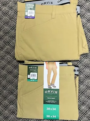 Orvis Mens Classic Collection Lightweight 5 Pocket Trek Pant Antique Bronze • $27.99