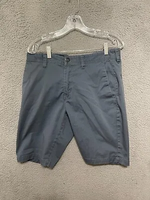 Volcom Men's Chino Shorts Blue True To This Size 32 Adult • $12.79
