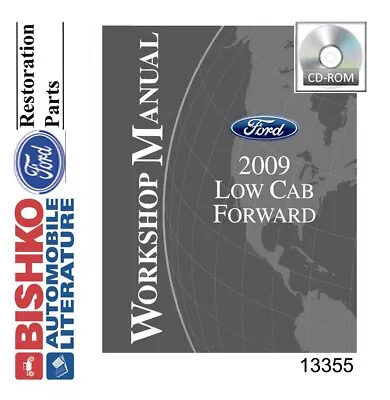 2009 Ford Low Cab Forward Cab Over Engine Truck Shop Service Repair Manual CD • $42.99