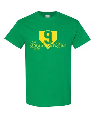OAKLAND Name And Number Reggie Jackson #9 Unisex T-shirt S-XL FREE S&H! • $16.99