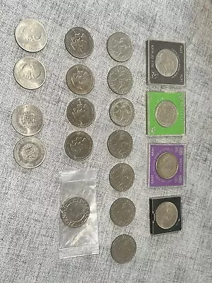 Huge Collection Of Old Coins Silver And Copper £5 Coins & Mint 275 Coins Rare • £10