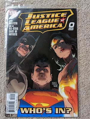 DC Justice League Of America #0 Brad Meltzer • £7.50