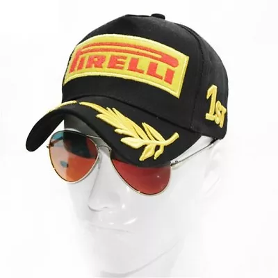 Pirelli Racing Cap F1 Formula 1 Grand Prix Moto Tyres Wheels Race Motor Sport  • $39.95