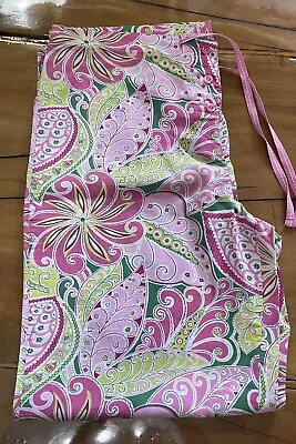 Vera Bradley Pinwheel Pink Pajama Pants Size XS Cotton Lightweight • $16.99