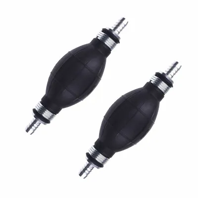 2Pcs 10mm 3/8  Fuel Line Hand Primer Bulb Liquid Transfer For Boat Marine New • $9.99