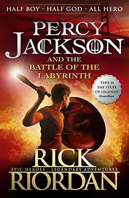 Percy Jackson And The Battle Of The Labyrinth (Book 4) By Riordan Rick Book The • £3.49