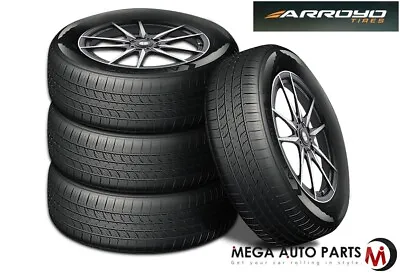 4 Arroyo Eco Pro A/S 195/65R15 91H All Season Touring Tires 55000 Mile Warranty • $209.51