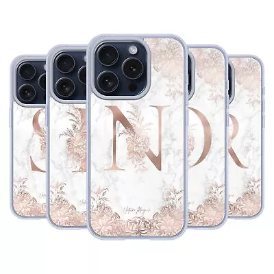 NATURE MAGICK ROSE GOLD MARBLE MONOGRAM 2 GEL CASE COMPATIBLE W/ IPHONE/MAGSAFE • $24.95