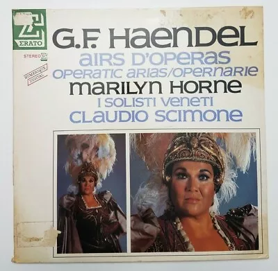 Handel Operatic Arias Marilyn Horne Claudio Scimone Vinyl Record Tested Works • $11.99