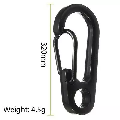 Mini Metal Key Buckle Snap Spring Clip Hook Carabiner Tool Outdoor 2024 • $1.01