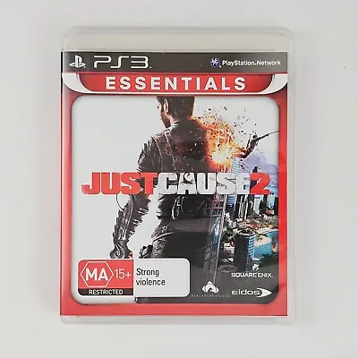 Just Cause 2 (PS3 Playstation 3 2010) VGC With Manual | Free Postage AU • $5.95