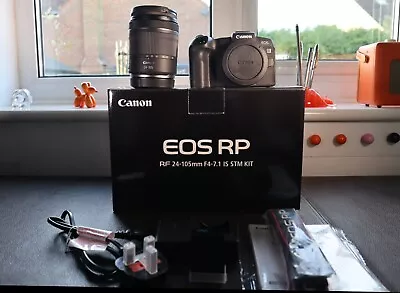 Canon EOS RP 26.2MP Mirrorless Camera Kit With RF 24-105mm IS STM Lens + Extras! • £900