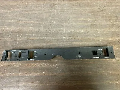 1968 1969 Mopar B Body Gtx Roadrunner Dash Switch Panel Bezel 1121 • $59.99