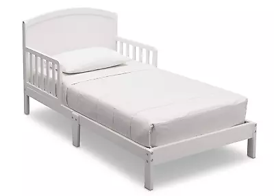 Delta Children Abby Toddler Bed Greenguard Gold Certified Bianca • $329.01