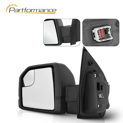 Driver Left Side Door Mirror Power Glass Manual Folding For 2015-2020 Ford F-150 • $75