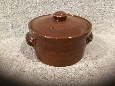 Vintage Pearsons Pottery Lidded Bowl  15cm • $25