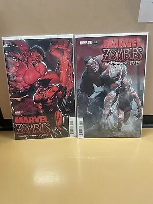 Marvel Zombies Black White & Blood #1-4 Complete Series Marvel 2023 - NEW!! • $17.97